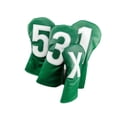 thumbnail image 4 of 4 fundas para palos de golf, fundas de madera para palos de golf, funda protectora para equipo de golf Verde, 4 of 9