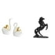 thumbnail image 1 of Figuras De Cisne Y Estatuas De Caballos, Adornos De Mesa, Artesanías Para Decoración De Parejas Y Decoración De Paisajes De Dormitorios, Estanterías De Entrada., 1 of 8