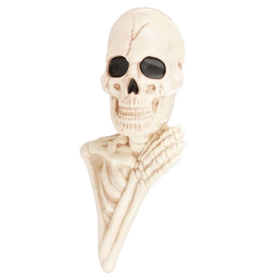 14" Skeleton Tree Peeker Halloween Prop | Tree Peeker