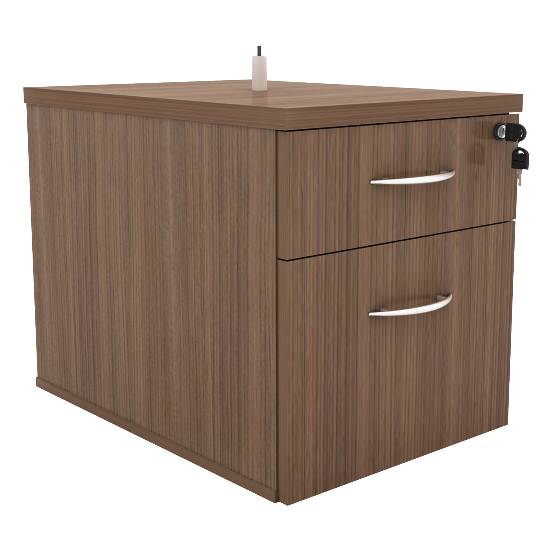 Alera 2 Drawers Vertical Lockable Filing Walnut