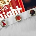 thumbnail image 4 of Manfei Vintage Cinema Tricket Curtains Pack of 2 (42x84 Each), Black Red Popcorn Filmstrip Curtains Blackout, Movie Theater Theme Bedroom Curtains, Curtains and Drapes Home Decor, 4 of 6