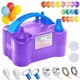 thumbnail image 1 of Bomba para Inflar Globos, Maquina Inflar Globos Eléctrico con Doble Boquilla, Inflador de Globo Portátil, Soplador de Globo Aire para Decoración Boda Fiesta Navidad Cumpleaños, 110V 60, 1 of 5