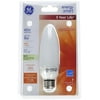 GE Lighting 24692 Energy Smart CFL 9-Watt 40-watt replacement 430-Lumen Blunt Tip Light Bulb with Medium Base, 1-Pack