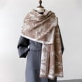 thumbnail image 5 of 2024 Nueva bufanda de moda vintage para mujer, chales estampados con borlas, pashmina musulmana para exteriores para mujer, bufandas cálidas y gruesas para invierno, 5 of 5