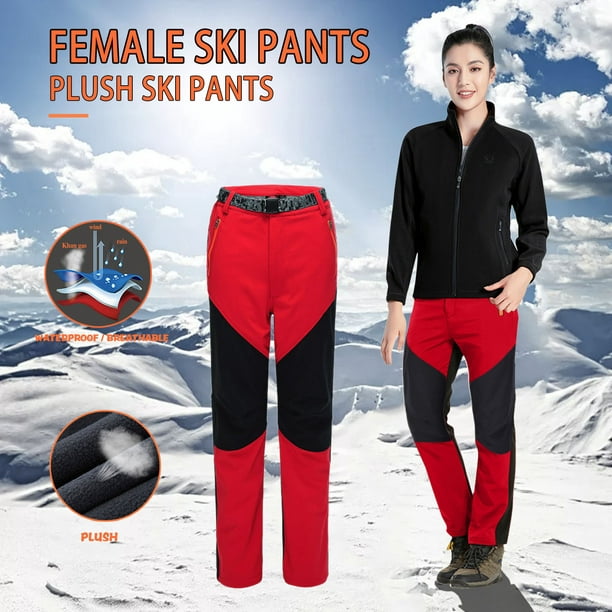 SMihono Linen Pants Women Fashion Plus Size Casual Loose Color-blocking  Outdoor Assault Pants Fleece Thickened Soft Shell Ski Pants Wide Leg Pants  Women, Up to 65% off! 
