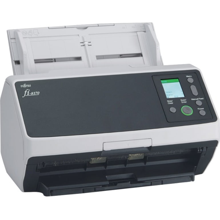 Fujitsu fi8170 Large Format ADF/Manual Feed Scanner 600dpi Optical