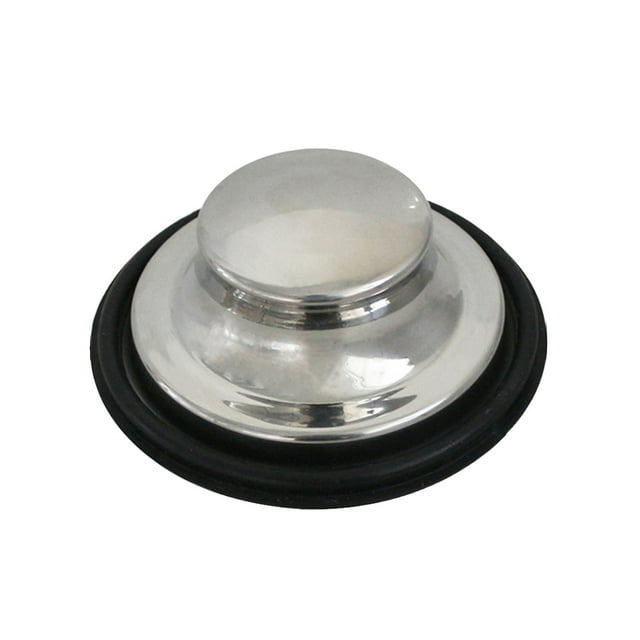 Tapón de acero inoxidable para triturador de residuos de baño, tapa de sellado de agua, tapón de fregadero, accesorios de repuesto para triturador de residuos de alimentos (85 mm)