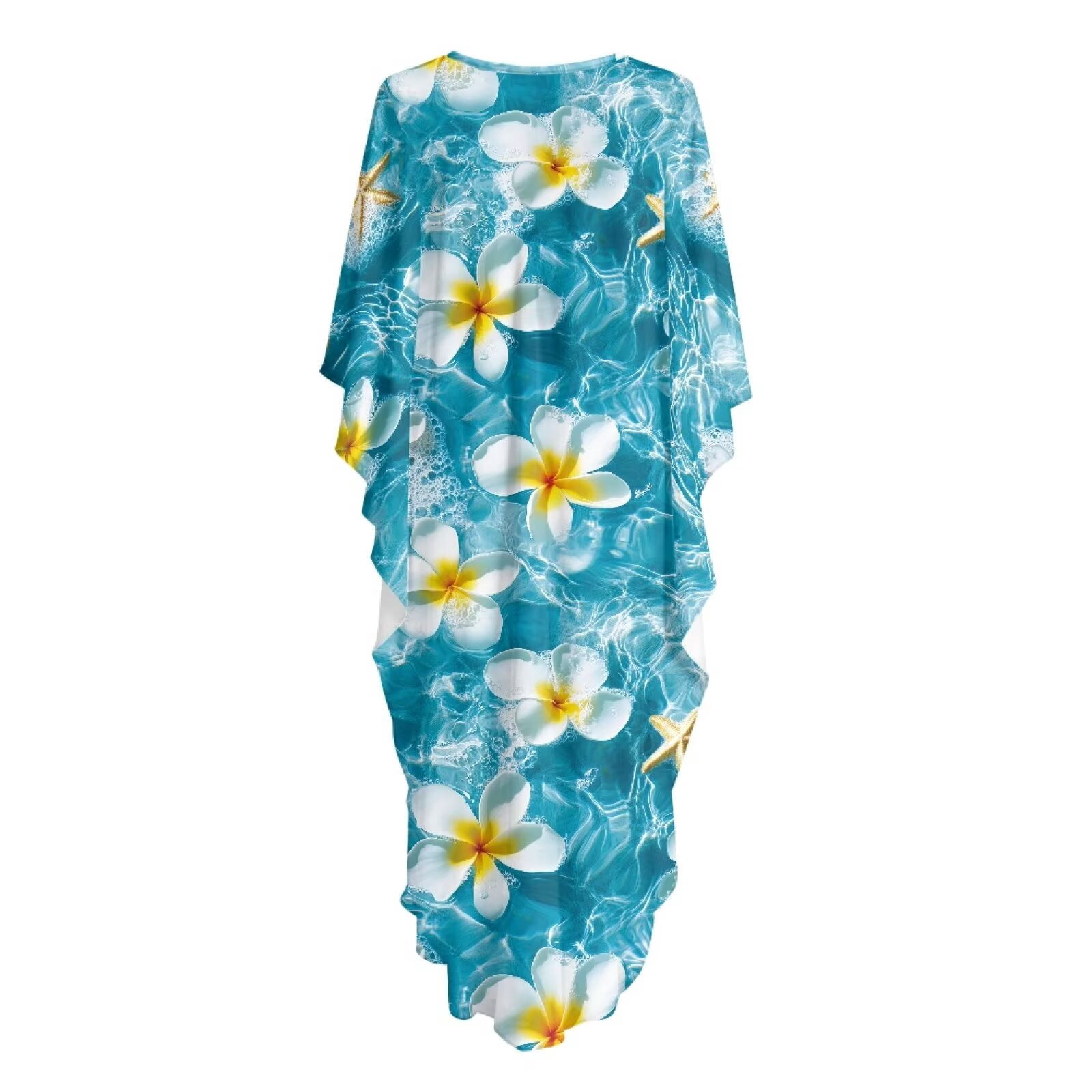Kirablend Leilani Oversized Batwing Kaftan Cover-Up