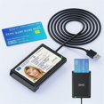thumbnail image 4 of 2-in-1 Contact + NFC Smart Card Reader PC-Linked Dual-Interface Smart Card Reader/Writer Contact PCSC Smart Card Reader, 4 of 7