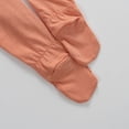 thumbnail image 2 of REDARER Baby Footed Romper, Soft Long Sleeve Zip-Up Solid Color Playsuit for & Toddler,1-3 Months, 2 of 5