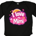 thumbnail image 4 of Inktastic I Love My Mimi Grandma Girls Long Sleeve Baby Bodysuit, 4 of 5