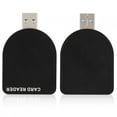 thumbnail image 4 of Lector de tarjetas Bling Bling profesional USB 3.0 alta velocidad negro, 4 of 10