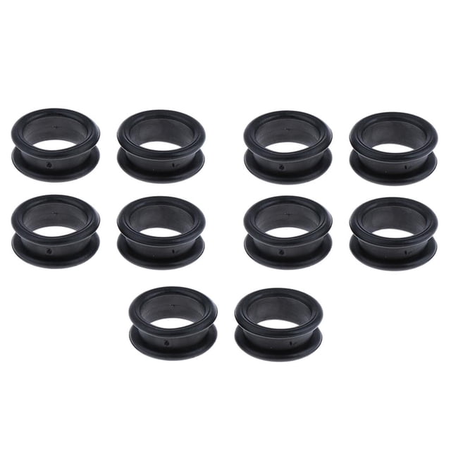Tijeras de Peluquería Macarena Inserciones de anillos de dedo Negro 2.2 x 1.1cm