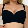 thumbnail image 2 of Ashirexll Bras for Women No Underwire, Push Up Bra, Nylon Bra Comfortable Gathered Support Everyday, 2 of 3