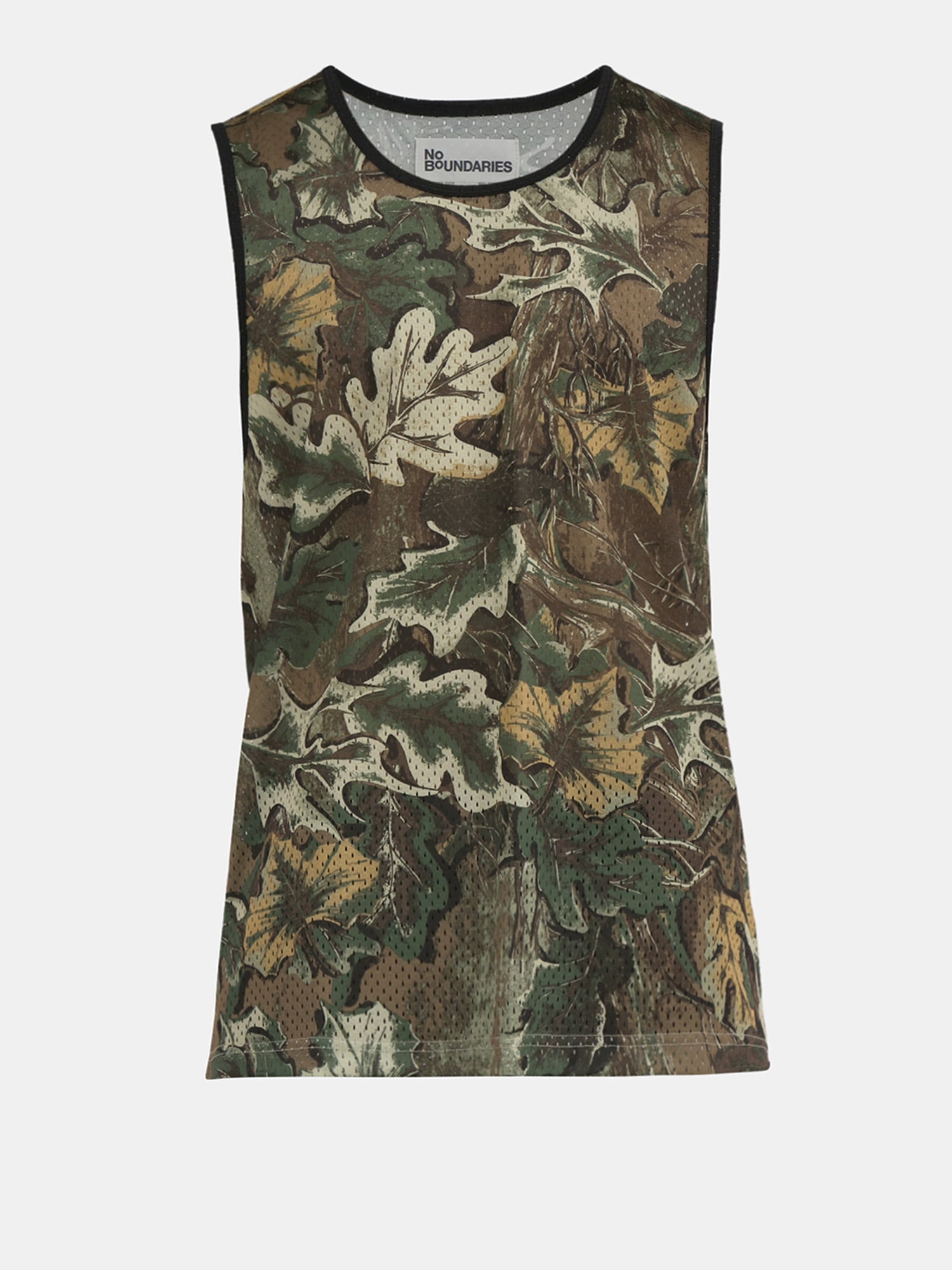 No Boundaries Men's & Big Men's Solid and Printed Mesh Tank Top, Sizes XS-5XL