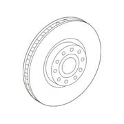 Genuine OE Volkswagen Rotor - 3QF-615-301-F