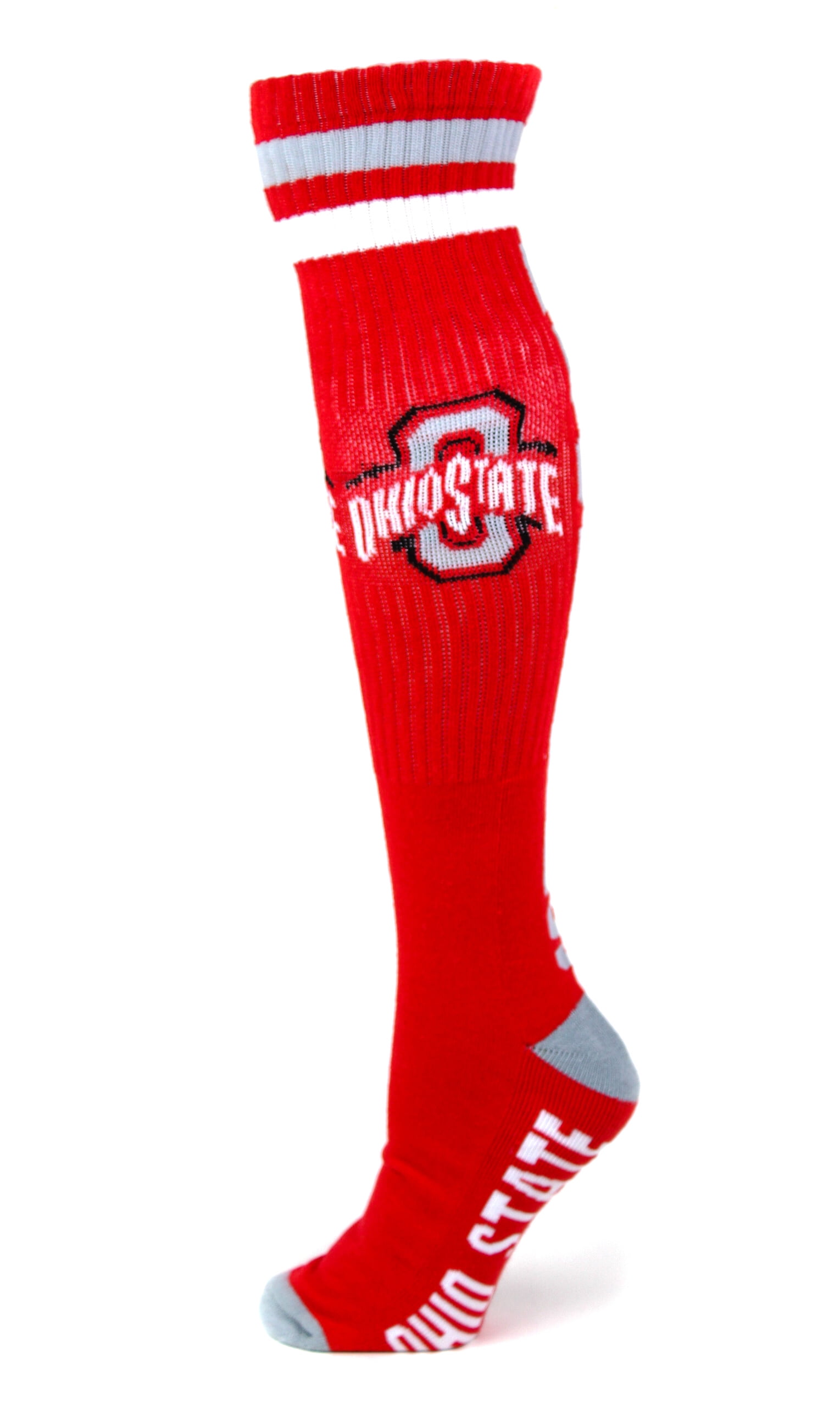 Donegal Bay NCAA Ohio State Buckeyes Mens Tube Socks White//Red//Black