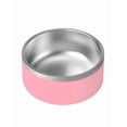 thumbnail image 1 of XtellarTazón De Acero Inoxidable Para Perro 35 Onzas Color Rosa, 1 of 4