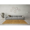 thumbnail image 3 of Ahgly Company Indoor Square Oriental Brown Industrial Area Rugs, 8' Square, 3 of 4