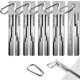 thumbnail image 2 of Medidor de Tejas de Metal 4/09 con Mosquetón, Herramienta de Medición de Tejas para Techos de Casas, Medidor de Inclinación de Techos, Herramientas para Techos, 5 Piezas, 2 of 8