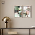 thumbnail image 3 of Silent Radiance Duo Shadowbox Print Blue Wall Decor by Art Remedy, Blonde Frame, 10 x 15, 3 of 6