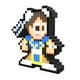 PDP Pixel Pals Capcom Street Fighter II Chun Li Figurine de Collection, 878-033-NA-CHUN Li – image 3 sur 3