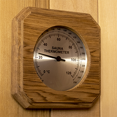 thumbnail image 5 of Cedar Sauna Thermometer - Wester Red Cedar - C/F, 5 of 5