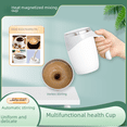 thumbnail image 4 of Taza mezcladora de café automática de acero inoxidable 304, taza de leche eléctrica giratoria magnética, 4 of 6