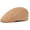 1pc Khaki, variant on Men's Newsboy Cap Retro Classic Beret Ivy Irish Gentleman Hat Cabbie Flat Cap