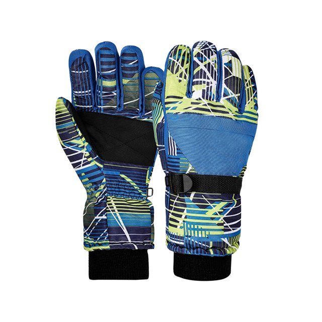 Fankiway Children'S Winter Waterproof and Snowproof Gloves Mountaineering Windproof