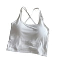 thumbnail image 1 of Harpily 2025 Camisoles & Tanks Women Casual Spring And Summer Solid Color Multi Color Bback Vest Ribbed Sports Inner Vest, 1 of 3