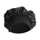 thumbnail image 4 of Gorro de quimioterapia suave para el cáncer de secado rápido Turban Wrap Diadema absorbente de sudor Chemo Girls Mujeres , negro 30cmx30cm, 4 of 9