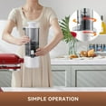 thumbnail image 2 of KITCHTREE Masticating Juicer Attachment for KitchenAid Stand Mixer, 4.2" Large Feed Chute Fit Whole Vegetables & Fruits, Slow Cold Press Juicing, Inc, 2 of 8