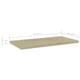 thumbnail image 5 of Estantería VidaXL Sonoma Oak, 8 unidades, 40 x 20 x 1,5 cm, madera artificial, 5 of 7