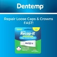 thumbnail image 3 of Dentemp Recap-It Cap and Crown Dental Repair Kit with Fast Acting Formula, 3 Piece, 3 of 5