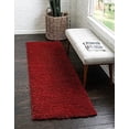 thumbnail image 2 of everyday  rug  –  red 13 ft runner   rug perfect for hallways, entryways and more, 2 of 2