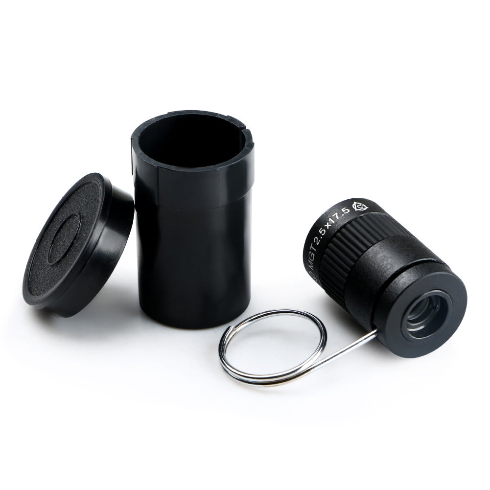 Mini Monocular Telescope 2.5x17.5 HD Optical Ultra Miniature Finger
