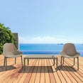thumbnail image 3 of Compamia Sky Lounge Chair Taupe, set of 2, 3 of 10
