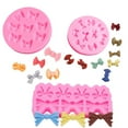 thumbnail image 5 of 3/2/1pcs Bows Silicone Fondant Mold Bow Chocolate Molds Sugar Candy Cake Craft Molds DIY Birthday Cake Decorating Cupcake Topper Polymer Clay Gum Paste, 5 of 5