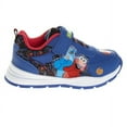 thumbnail image 2 of Sesame Street Kids Cookie And Elmo Hook And Loop Fashion Sneaker (Toddler Little Kids), Navy, 8, 2 of 8