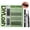 DIY-JMS001-1, variant on French Tip Press on Nails Medium Square Fake Nails with Design Black Line False Nail Glitter Glue on Nails Glossy Full Cover Artificial Acrylic Nail Bling Nude Stick on Nail for Women Manicure 24pcs