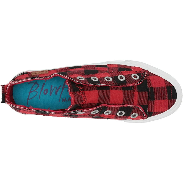 Buffalo plaid shop blowfish shoes