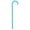 Sky Blue, variant on Aislor Kids Dance Cane Performance Crutch Jazz Dance Walking Stick 50cm Dance Cane Belly Dance Sky Blue One Size