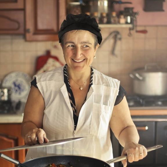 Hemobllo Black Chef Hat with Cotton Mesh, Adjustable Elastic Band for Men and Women Chefs, Kitchen and Restaurant Use