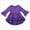 T91-Purple, variant on Toddler Girls Long Sleeve Ruffle Tiered Tunic Top for Girls 12 24 Months 2T 3T 4T 5T 6T Crewneck Flared Hem Shirts Girls Tops