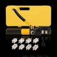 thumbnail image 6 of LCyindu 10T Hydraulic Crimping Tool 12-2/0AWG Hydraulic Cable Crimping Tool w/9 Dies, 6 of 7