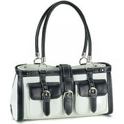 Double-Handle Saddle Satchel