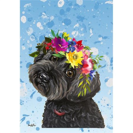 Best of Breed HH692661 Yorkiepoo Best of Breed HHS Summer Crown Garden Flag