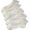 White, variant on JIAHONG Ruffle Socks for Girls Age 2-12 Toddler School Uniform Kids Cotton Cute Frilly Ankle Socks 5 Pairs, White