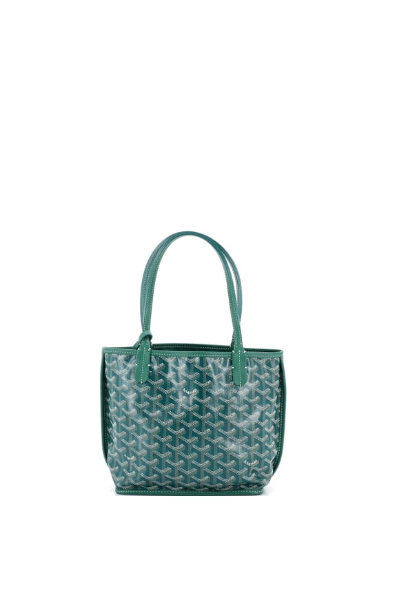 Pre-Owned Anjou Reversible Tote Coated Canvas Mini By Rebag